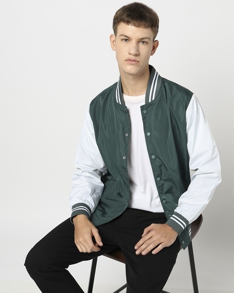 Buy Green Jackets Coats for Men by YOUSTA Online Ajio