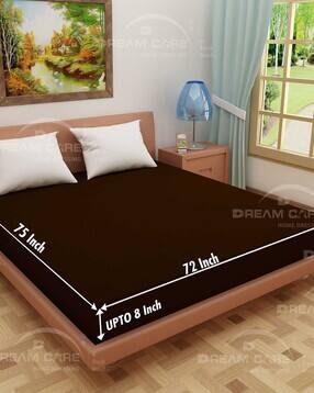 Waterproof King-Size Fitted Mattress Protector