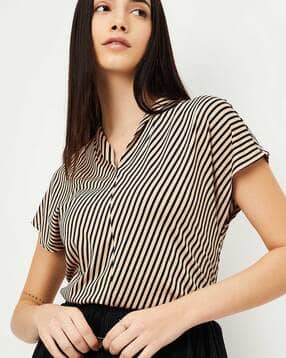 max Women Regular Fit V-Neck Top-picture-36