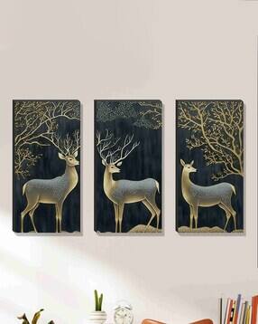 saf Set of 3 Printed Modern Wall Art Paintings-picture-21