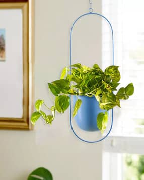 homesake Oval Hanging Metal Pot Stand-picture-45