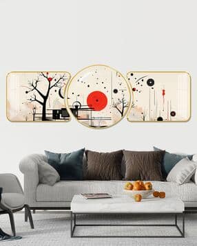 saf Set of 3 Printed Modern Wall Art Paintings-picture-30
