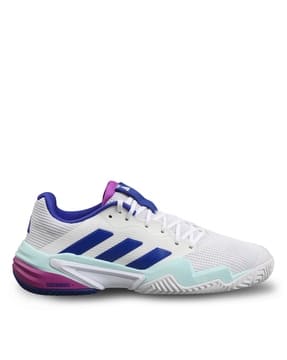 Buy ADIDAS Barricade 13 Tennis Shoes | White Color Men | AJIO LUXE