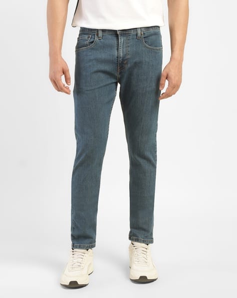 LEVI'S Men Lightly Washed 512 Slim Tapered Fit Jeans
