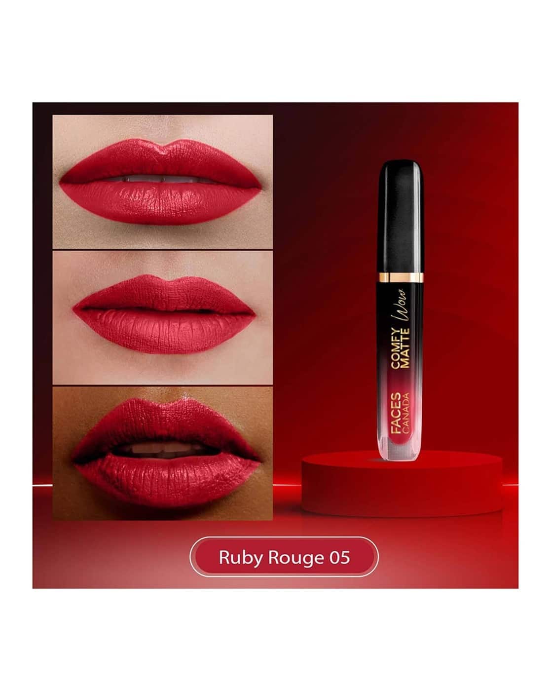 Buy ruby rouge 05 Lips for Women by Faces Canada Online | Ajio.com
