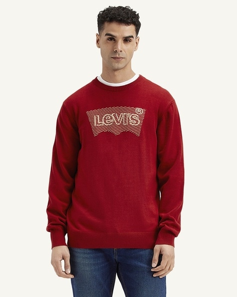 Buy Red Sweaters Cardigans for Men by LEVIS Online Ajio