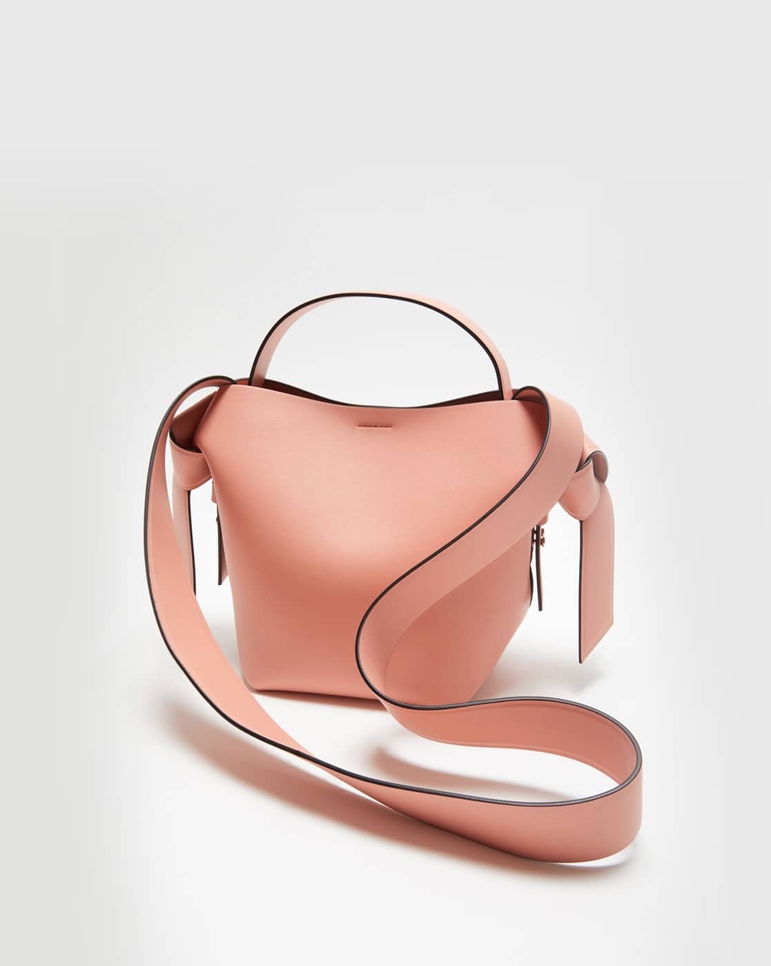 Buy Acne Studios Musubi Mini Shoulder Bag Salmon Pink Color