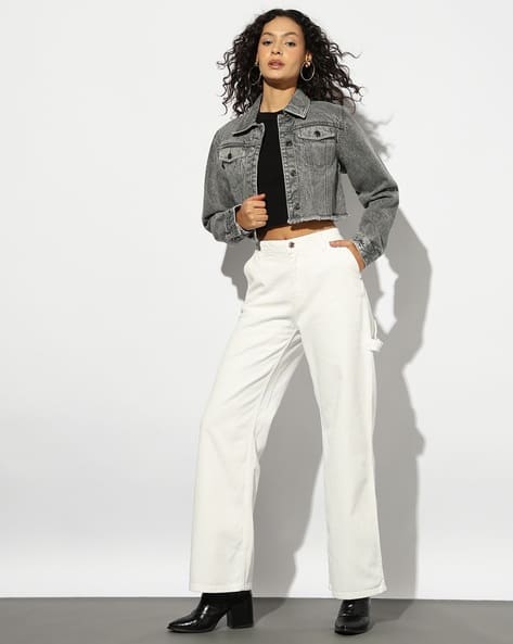 Buy Grey Jackets Coats for Women by Outryt by AZORTE Online