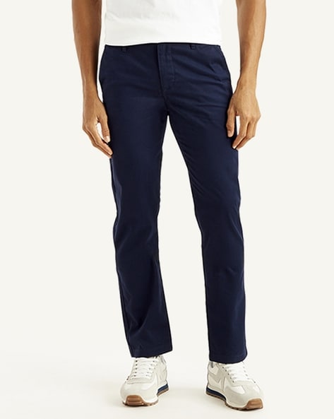 Levis Men Slim Fit Flat-Front Chinos