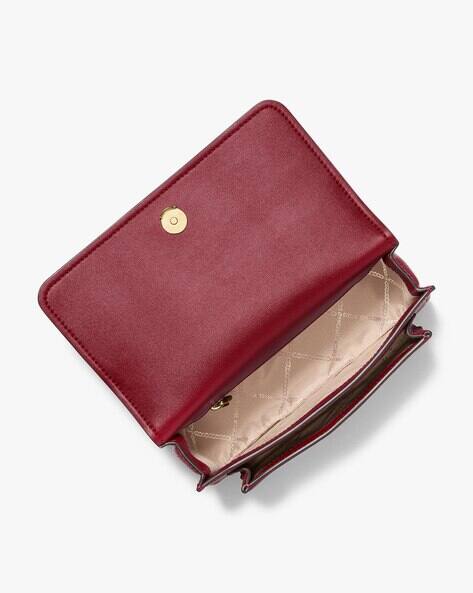 Crossbody Michael Kors Brown And Red Wallet Buy Michael Kors
