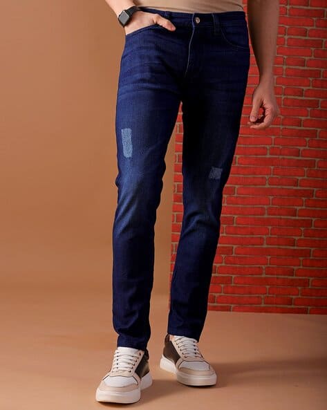 Buy Blue Jeans for Men by The Indian Garage Co Online