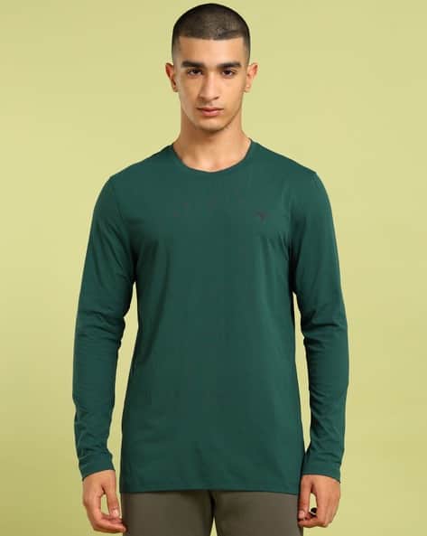 Buy Green Tshirts for Men by TECHNOSPORT Online