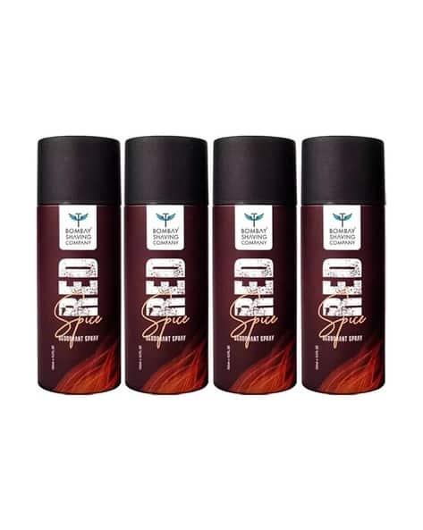 Bombay Shaving Company Red Spice Combo Deodorant Spray for Men