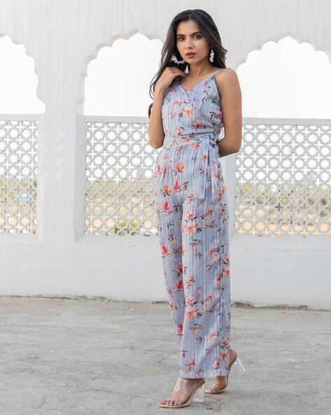 Buy Grey Jumpsuits Playsuits for Women by KOHSH Online Ajio