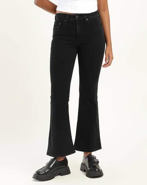 Cropped Flare Kick Flare Jeans 2019 Kick Flare Jeans 2019 Black