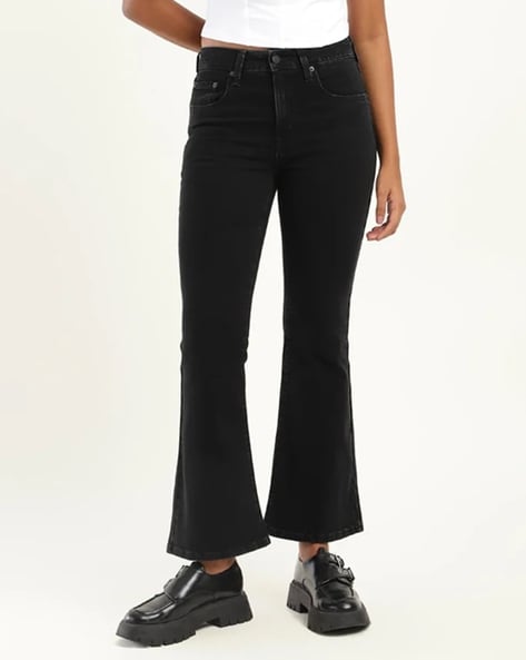 Levis Women Mid-Rise Flared Jeans