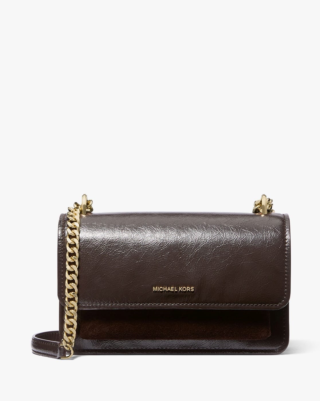 Buy Michael Kors Claire Large Pebbled Leather Convertible Shoulder