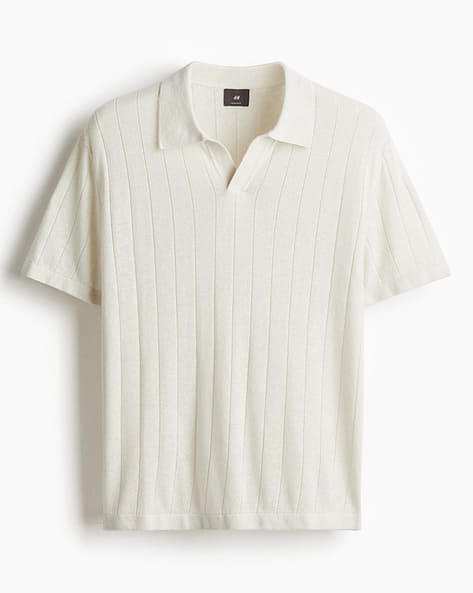 トップス ENEU polo rib knit a27ec182afe25fbf79992ded73e0d2