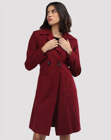 Women Regular Fit Jacket with Button Closure