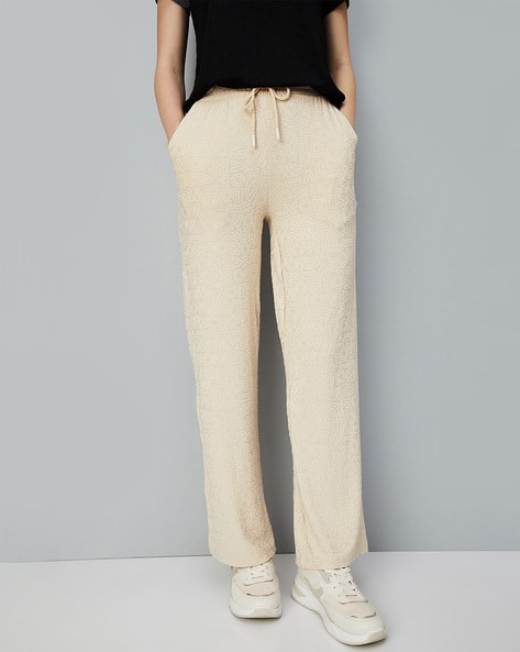 Buy Beige Track Pants for Women by MAX Online