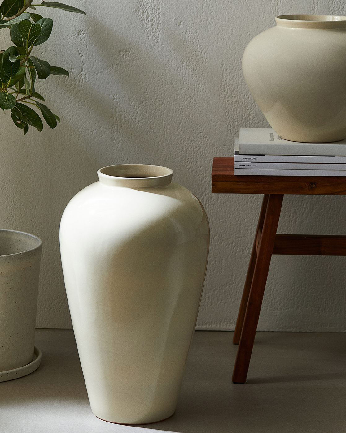 H&M hot large brown vase