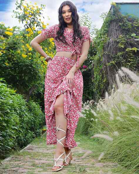 Buy Fushia Co ord Sets for Women by Sera Online Ajio