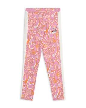 puma Printed Ankle-Length Tight-Fight Leggings-picture-10