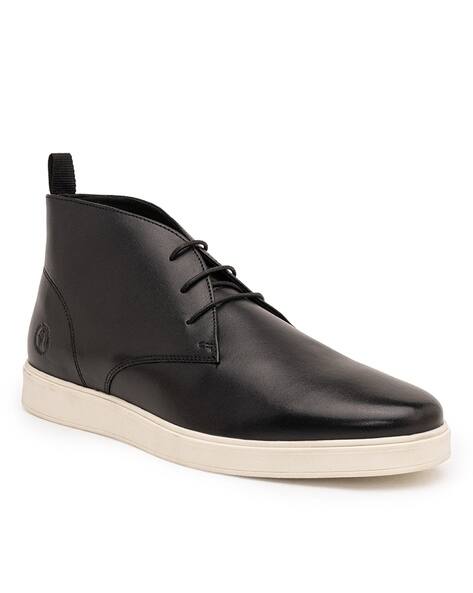 THOMAS CRICK Men Round-Toe Ankle-Length Boots