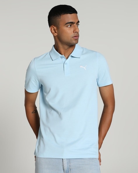 Logo Print Slim Fit Polo T-Shirt