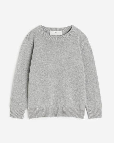 Boys Fine-Knit Cotton Jumper