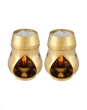 navyaksh Set of 2 Brass DIYAS-picture-43