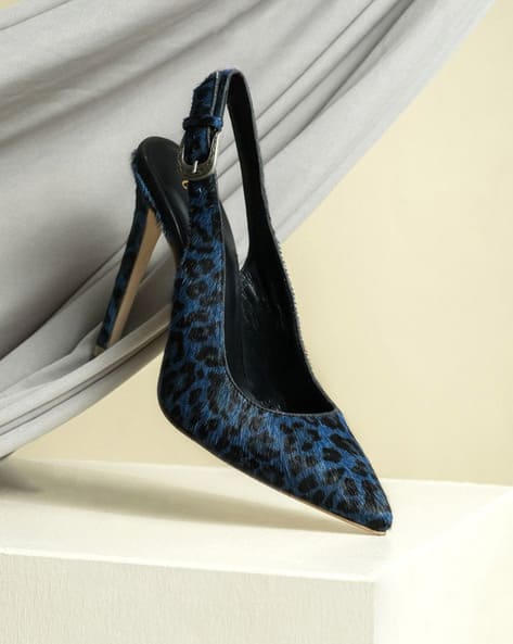 Buy Blue Heeled Sandals for Women by Saint G Online