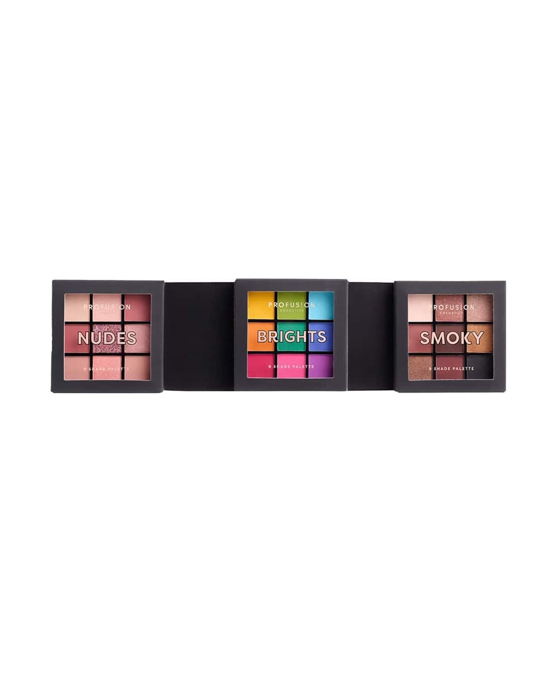 Profusion Cosmetics Multi Finish 9 Shade Eye Shadow Palette Ultimate Collection (Multi)