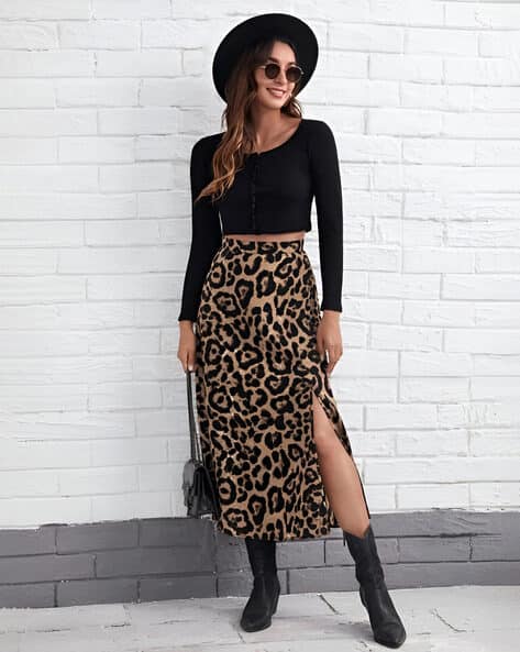 DREAM BEAUTY FASHION Women Printed Pencil Skirt