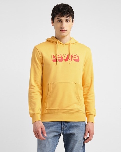 Levis hoodie yellow sale