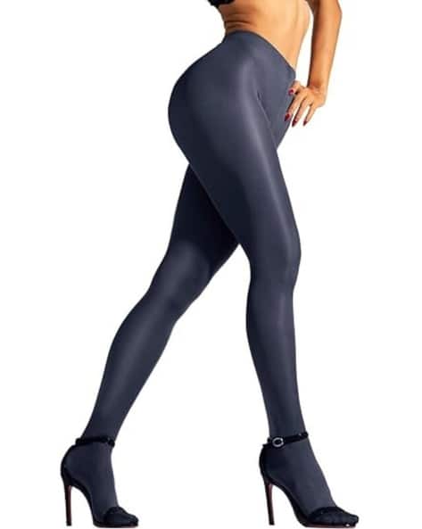 Women High-Rise Opaque Pantyhose Stockings