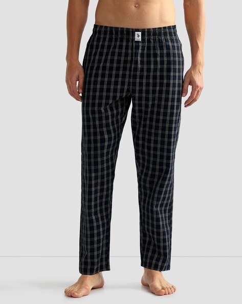 Men Checked OELP5 Relaxed Fit Pyjamas