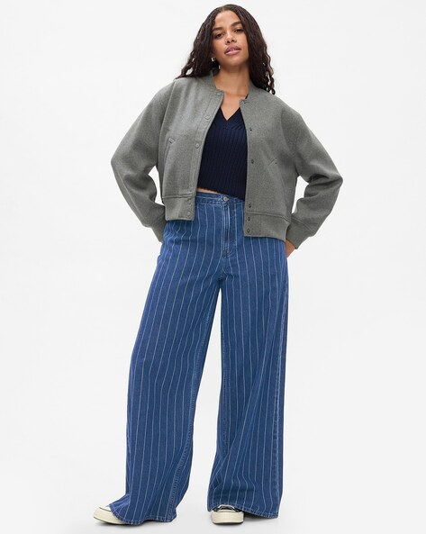 Gap striped jeans online