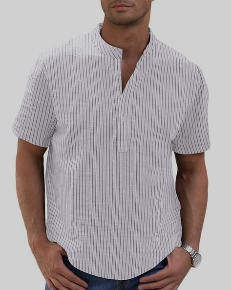 Men Striped Regular Fit Shirt