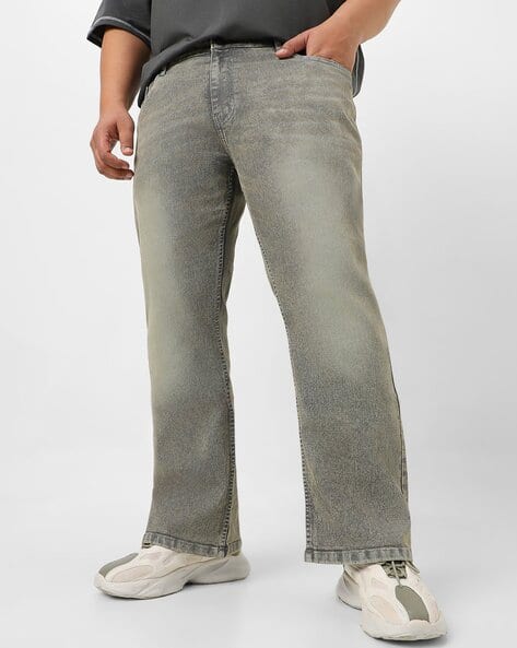 Men Mid-Rise Bootcut Jeans