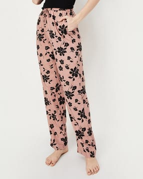max Women Floral Print Regular Fit Pyjamas with Drawstrings Waist-picture-50