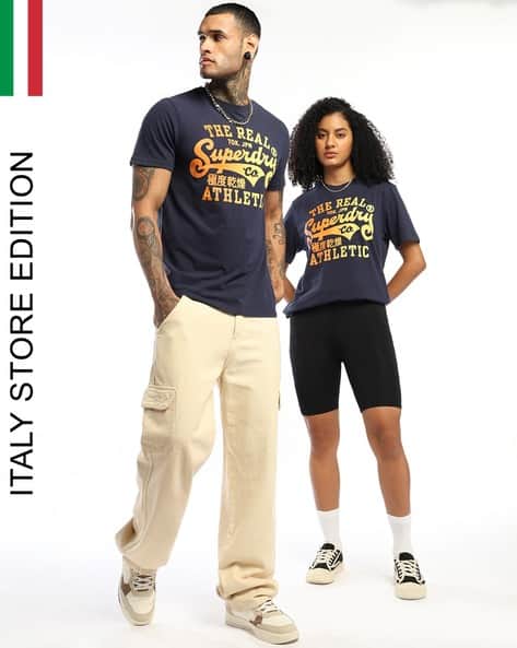 SUPERDRY Unisex Reworked Classic Graphic T-Shirt