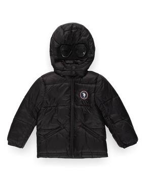 u.s. polo assn. Boys Cotton Puffer Jacket with Sunglasses-picture-53