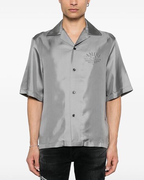 Men Relaxed Fit Arts District Bowling Shirt