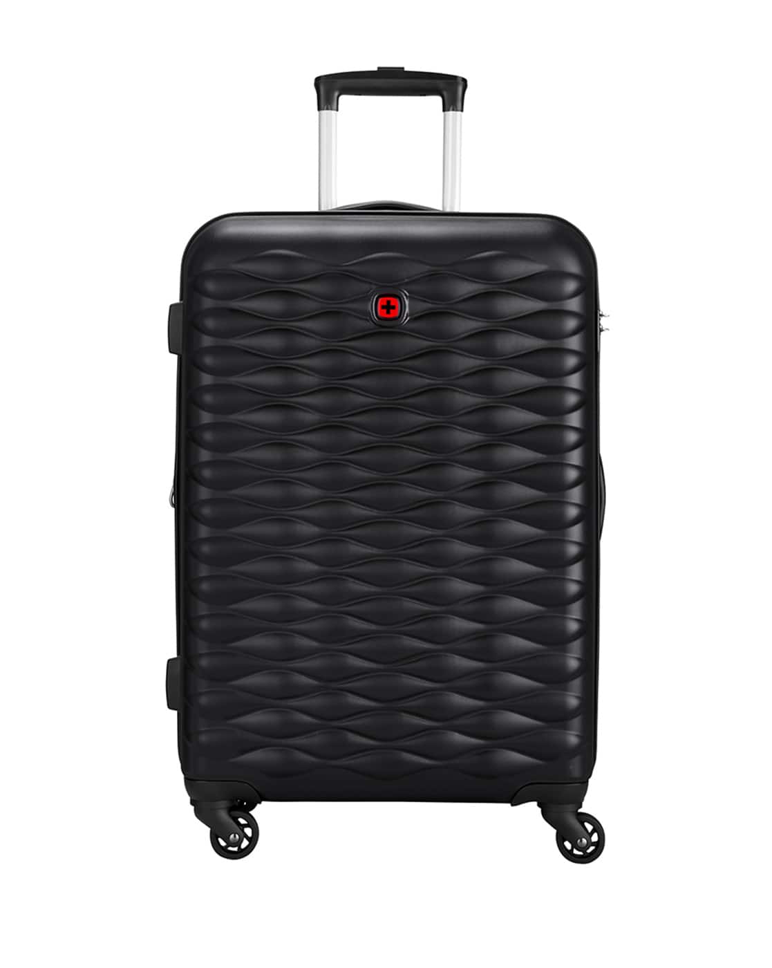 Buy WENGER Patterned Hard Body Medium Trolley Bag with TSA Lock