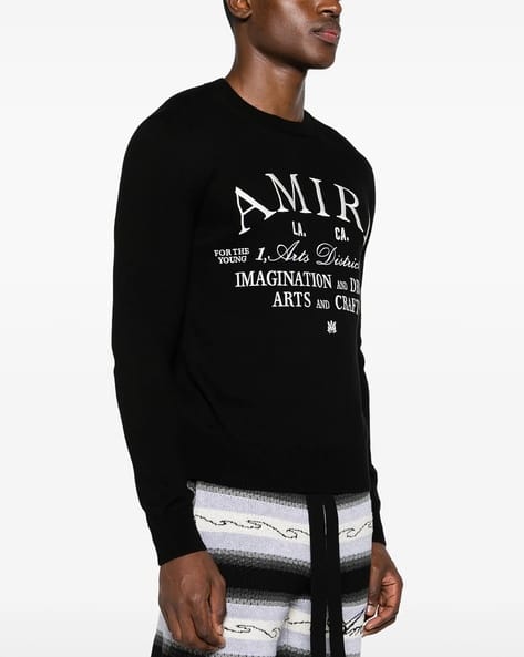 Buy AMIRI Arts District Regular Fit Sweatshirt Online | Ajio.com