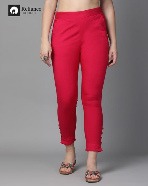 Women Pants with Slip Pockets Price in India