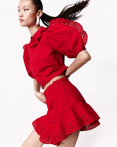 Buy Red Skirts for Women by H&M Online