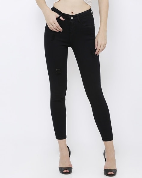 Kraus Women Mid-Rise Skinny Fit Jeans