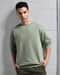 Men Regular Fit Crew-Neck Sweatshirt